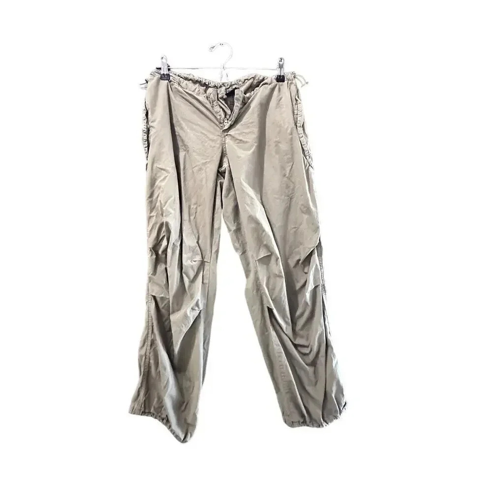iets frans Women's Beige Mid Rise Trouser Pant Size XS